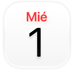 Ícono de la app Calendario